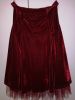 Adult Female Costumes to Hire - Maroon Boobtube dress - Size 34